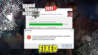 How To Fix ISDonedll Error While Installing GTA 5  FitGirl Repack Isdonedll Error Fix  2024 [upl. by Lopez944]