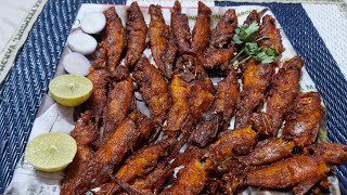 mandeli Machi fry recipe subscribe afreenrecipevolgs cookinchannelsupport channel fishfry [upl. by Atilal]