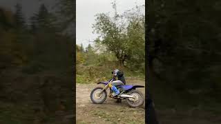 2022 YZ250 sliding in the mud [upl. by Ezra]