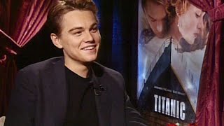 Leonardo DiCaprio explains how it was a spectacle making Titanic 1997 [upl. by Marabel16]