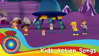 Tumble Tots quot3 Little Men in a Flying Saucerquot  Kids Action Songs Childrens Music amp Nursery Rhymes [upl. by Aufa]