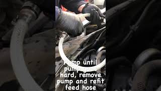 How to bleed prime a Ford fuel filter system  Link to tool in description Only £20 [upl. by Horner]