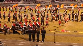 Bloomingdale High School Rajun Bull Marching Band  2016 FBA MPA [upl. by Beasley789]