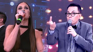 Polino discutió muy fuerte con Natalie Weber y le terminó poniendo un 10 en el Ritmo de Precisión [upl. by Sarah]