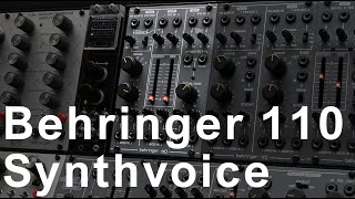 Behringer 110 Synthvoice [upl. by Ardnuasac]