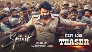 Spirit New 2024 Released Full Action Movie  Prabhas New Released South Indian Hindi Dubbed Movie [upl. by Nonnah]