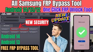 All Samsung FRP BypassUnlock 2024 Android 141312 New Security All Samsung FRP Unlock Tool 2023 [upl. by Kikelia]