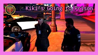 Kiki Chanel  GTA RP  Kikis Trick to Get a One Way Ticket to Prison [upl. by Isador701]