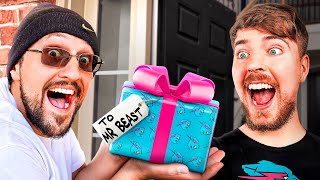 Surprising MR BEAST with quotSPECIALquot Gift FV Family [upl. by Adnama]