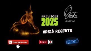 ORIXÁ REGENTE E PREVISÕES ANO 2025 VIA CARTAS CIGANAS LIVE AO VIVO CORES SIMPATIAS E MUITO MAIS [upl. by Wes]