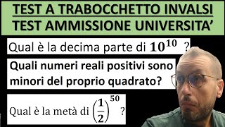 Test INVALSI e quesiti di ammissione alluniversità che tutti sbagliano [upl. by Harcourt]