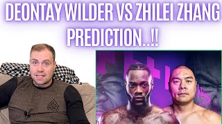 🔥 LETS FG GO DEONTAY WILDER VS ZHILEI ZHANG BREAKDOWN AND PREDICTION [upl. by Idner]