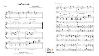 LA CONCIENCIA GILBERTO SANTA ROSA Sheet Music for Orchestra SALSA PARTITURAS [upl. by Esilana]