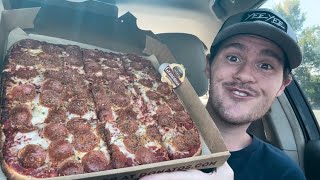 Donatos Bakery Crust Pizza Review [upl. by Reger90]