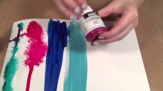 The Differences between Acrylic Paints [upl. by Ahseid]