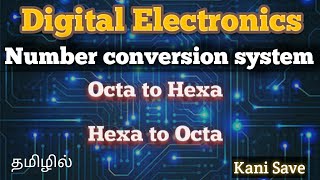 Octal to Hexadecimal conversion  Hexadecimal to decimal conversion [upl. by Eisle]