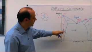 31  MSE104  Eutectic Solidification [upl. by Aynotan]