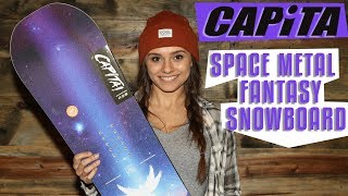 2018 Capita Space Metal Fantasy Snowboard  Review  TheHousecom [upl. by Lyford]