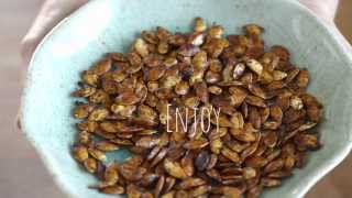 How to Roast Pumpkin Seeds [upl. by Lirbaj]