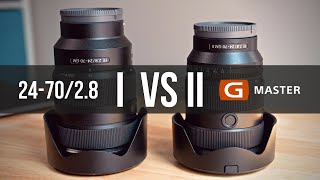 Is There A Difference Sony 2470mm f28 GM I VS II Comparison Sample Footage [upl. by Nessah]