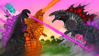 Ultimate Voidzilla vs Thermo Godzilla 2021 Shin Godzilla  PART 3 EPIC BATTLE 75 [upl. by Ellerad903]