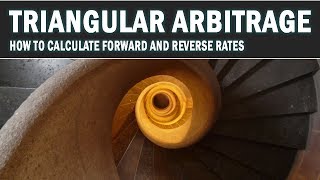 How To Calculate Triangular Arbitrage in Cryptocurrency  Forward and Reverse Rates  Crypto Wizards [upl. by Christin]