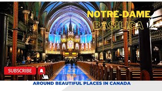 Majestic NotreDame Basilica of Montreal notredame Montreal Canada [upl. by Voorhis654]