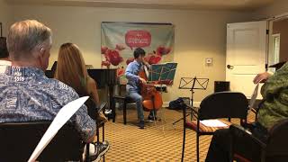 Sedong Hwang Performs quotSuite 3 Sarabandequot  Bach [upl. by Chrisse373]