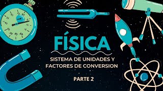 Prefijos y factores de conversiónparte 2 Física [upl. by Yarb]