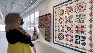 Watermark Art Centers New Exhibit Gives quotA Quilters Perspectivequot [upl. by Vasya]