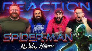 SPIDERMAN NO WAY HOME  Official Trailer REACTION [upl. by Trinia]