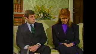 Prince Andrew and Sarah Ferguson profile amp interview 1986 [upl. by Manbahs421]