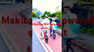 Makita 18Vpowered ebike conversion kit makita ebike [upl. by Nielsen524]