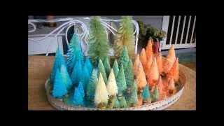 Bottle Brush Trees 1 Bleaching amp Dyeing [upl. by Tedda668]