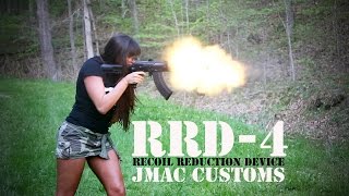 FULLAUTO M92 with RRD4 ONE HANDED  JMac Customs [upl. by Artaed]