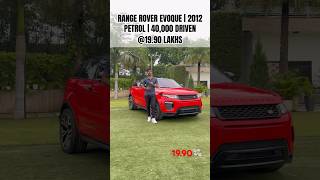 Range rover evoque 🚗 for delhi ncr 15 saal valid petrol rangeroversport newrangerovertrending [upl. by Benge342]