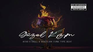 BLOK3 x Melodic AfroDrill x Brazilian Funk Type Instrumental Beat 2024  quotGüzel Kızımquot [upl. by Berky]