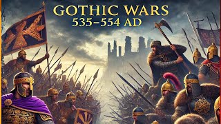 The Epic Gothic Wars Of 535–554 Ad  Dive Into History With Emgotvhistory Warfareclub [upl. by Peisch968]