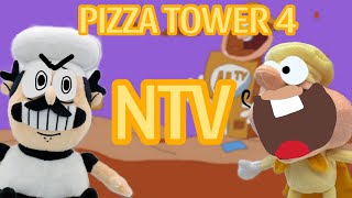 PIZZA TOWER4 NTV [upl. by Atnomed]