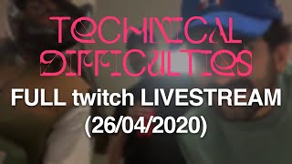 BROCKHAMPTON  FULL twitch LIVESTREAM 26042020  TECHNICAL DIFFICULTIES [upl. by Eerak]