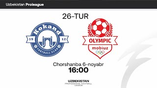 Qoqon1912  Olimpik Mobiuz Proliga 26tur [upl. by Sido]