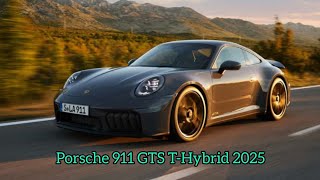 Nouvelle Porsche 911 GTS THybrid 2025  Intérieur Extérieur Sound [upl. by Aieken672]