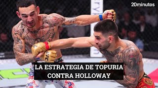 TOPURIA EN EL HORMIGUERO revela su estrategia para tumbar a HOLLOWAY [upl. by Travax]