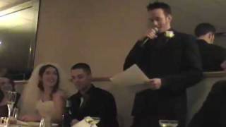 Best man speech Interpretive dance  FUNNY [upl. by Nillor]