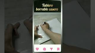 Te regalo este práctica idea para elaborar un tablero borrable casero [upl. by Burroughs]