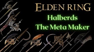 BEST Halberd Guide indepth breakdown and review Elden Ring [upl. by Terriss]