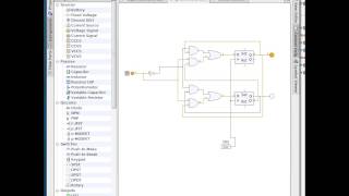 Digital Circuit using ktechlab [upl. by Wilmott]