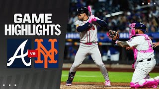 Braves vs Mets Game Highlights 51224  MLB Highlights [upl. by Hwang]