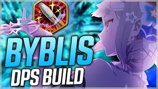 BYBLIS DPS BUILD with MISHA artifact  Epic Seven [upl. by Adiene488]