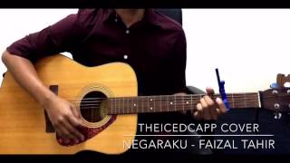 NEGARAKU Faizal Tahir  TheIcedCapp Cover  easy chords [upl. by Kessiah118]